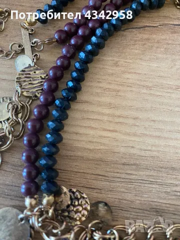 Комплект колие и гривна. Германия. , снимка 4 - Колиета, медальони, синджири - 49411498