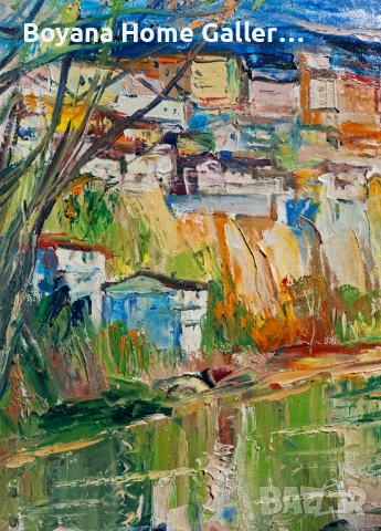 Картина Тодор Калпакчиев 1965, снимка 8 - Картини - 54011763