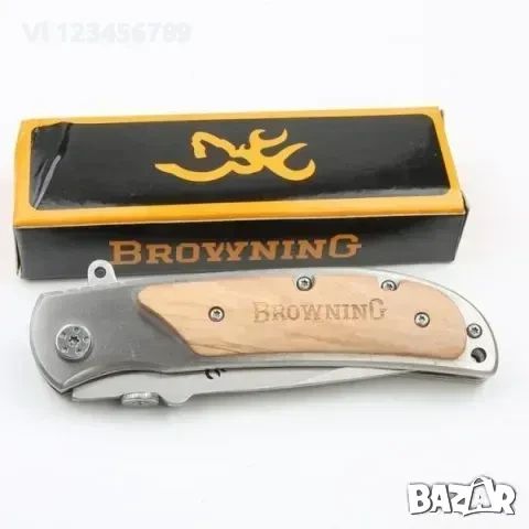 Сгъваем нож Browning-338 - 90x215 mm, снимка 4 - Ножове - 52266574
