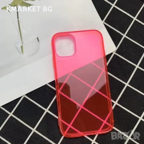 Калъф силикон Neon / Розов / за iPhone 15 Plus 6.7 Баркод : 3129404, снимка 1 - Резервни части за телефони - 46954492