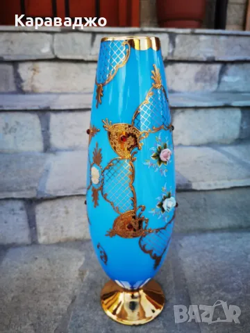 Голяма Ваза Мурано, снимка 2 - Вази - 49756969