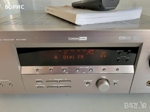 AV Receiver YAMAHA RX-V457 (Ampli-tuner), снимка 4 - Ресийвъри, усилватели, смесителни пултове - 49129603