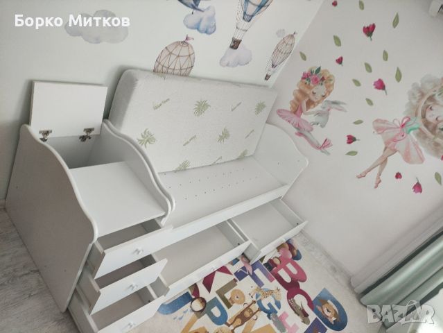 Бебешка кошара Arbor, трансформираща се в детско легло, бюро и щкафче
, снимка 7 - Кошарки - 46422925