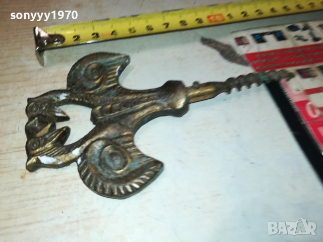 РЕТРО ТИРБУШОН-АНТИКА//ПАТИНА//РЕЛИКВА 0211251429, снимка 13 - Антикварни и старинни предмети - 52263744