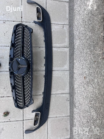 CLA Mercedes решетка и дифузиор , снимка 4 - Аксесоари и консумативи - 54099511
