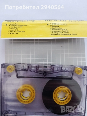 ACCEPT, снимка 2 - Аудио касети - 52510126