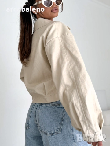 Дамско яке от изкуствена кожа „ECO CHIC“, 3цвята , снимка 9 - Якета - 53610243