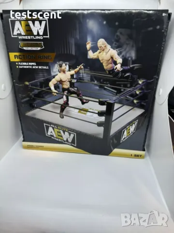 Ринг за играчки AEW UNRIVALED Wrestling Ring All Elite Unrivaled Collection Action Ring Jazwares, снимка 9 - Игри и пъзели - 48201037