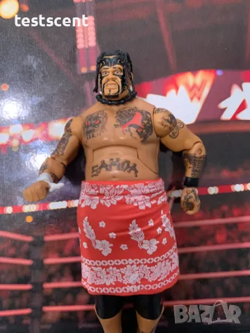 Екшън фигура WWE Umaga Elite Series Умага Самоа Samoa 2011 , снимка 10 - Колекции - 48430003