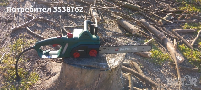 Ел резачка за дърва Parkside, снимка 5 - Градинска техника - 53838446