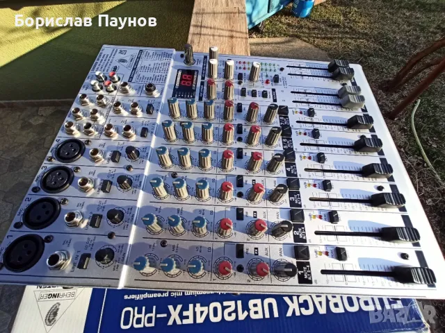 Продавам смесителен пулт BEHRINGER , снимка 12 - Ресийвъри, усилватели, смесителни пултове - 48965152