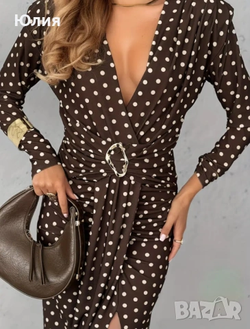 Нова рокля +Подарък , снимка 3 - Рокли - 53886886