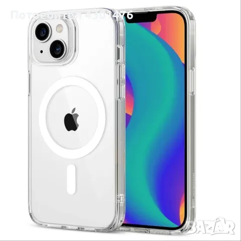 Прозрачен кейс за iPhone / айфон14, снимка 1 - Калъфи, кейсове - 48090013