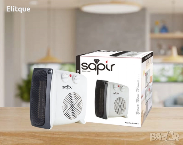 Вентилаторна печка, 3 степени на отопление,Терморегулатор,2000W, снимка 4 - Друга електроника - 52832164