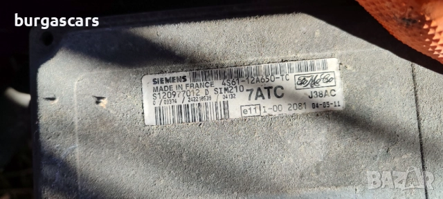 Компютър двигател 4S61-12A650-TC / SIM210 Ford Fusion 1,6-101к.FYJA - 170лв, снимка 2 - Части - 51809347