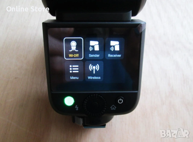 Godox V1 Mid C TTL светкавица за Canon – кръгла глава, LED лампа, 2.4G wireless, снимка 11 - Светкавици, студийно осветление - 54169945