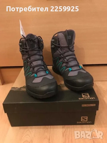 Дамски чисто нови зимни туристически обувки Саломон Salomon, снимка 2 - Други - 52283841