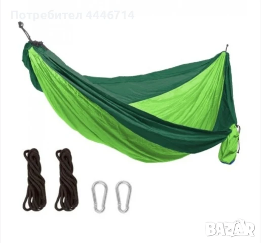 Найлонов Хамак в торба, Хамак за къмпинг , снимка 2 - Други - 50540629