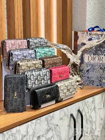 портмонета louis vuitton christian dior , снимка 5 - Портфейли, портмонета - 49298737