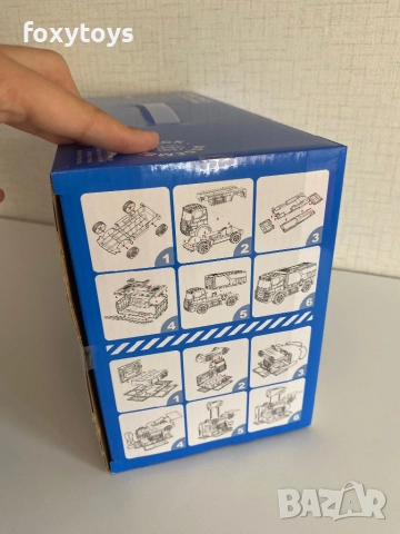 Полицейски камион - паркинг - 2 в 1, снимка 8 - Коли, камиони, мотори, писти - 51417320