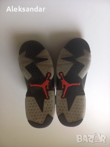 Nike Jordan 6 Retro Black Infrared оригинални маратонки, снимка 5 - Маратонки - 53680083