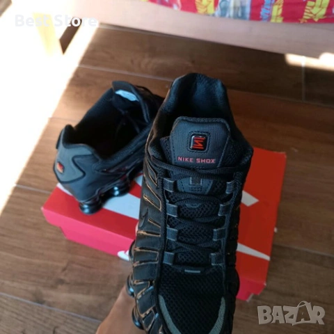 Nike Shox TL “Black” ОРИГИНАЛНИ Мъжки Маратонки с Кутия , снимка 4 - Маратонки - 53633882