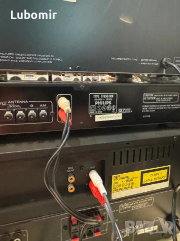 PHILIPS Сет, снимка 9 - Ресийвъри, усилватели, смесителни пултове - 51665577