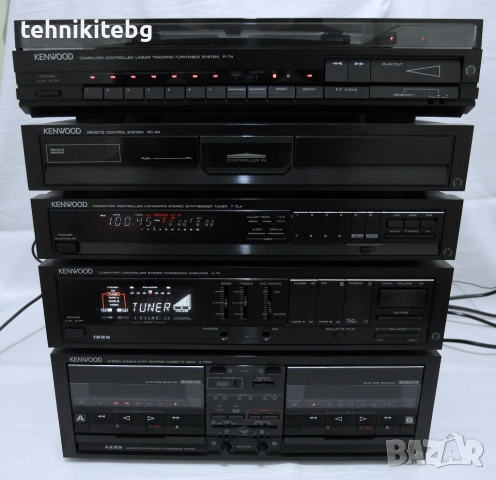 ⭐⭐⭐ KENWOOD ROXY CD-9 ⭐⭐⭐ Рядко срещана компонентна ретро система с ракла
