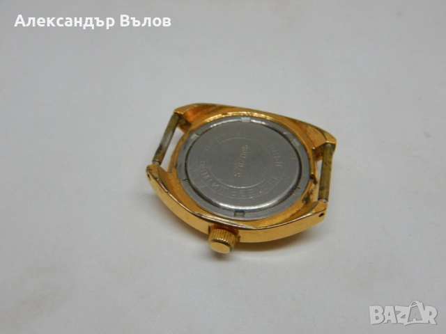 Стар Позлатен Часовник Заря Дамски 10 микрона, снимка 9 - Антикварни и старинни предмети - 53185068