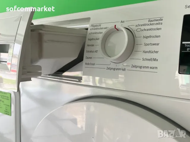 Сушилня BOSCH серия 6 с термопомпа 8 kg WTW 85430 самопoчистваща , снимка 7 - Сушилни - 47893514