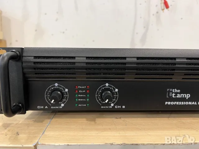 the t.amp TA2400 MK-X усилвател  2x 1200 W, снимка 3 - Ресийвъри, усилватели, смесителни пултове - 48204972