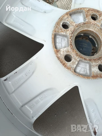 ОРИГИНАЛНИ джанти 17' цола 5x112 57,1 VW / Фолксваген АУДИ Сеат Шкода, снимка 11 - Гуми и джанти - 51238366