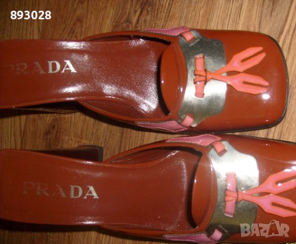 Екстравагантни Prada , снимка 5 - Дамски обувки на ток - 45090517