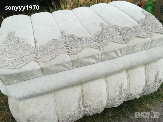 БЯЛА ТАБУРЕТКА 1706251207, снимка 14 - Антикварни и старинни предмети - 50696247