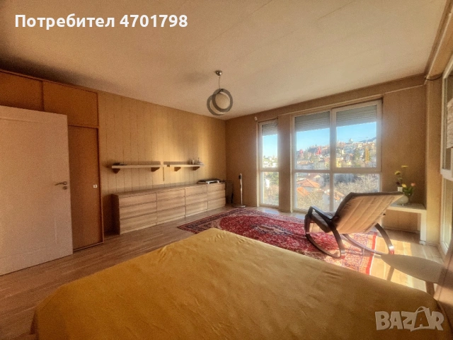 Просторен 3-стаен с 2 големи тераси и панорамна гледка към Витоша, снимка 12 - Апартаменти - 53697375