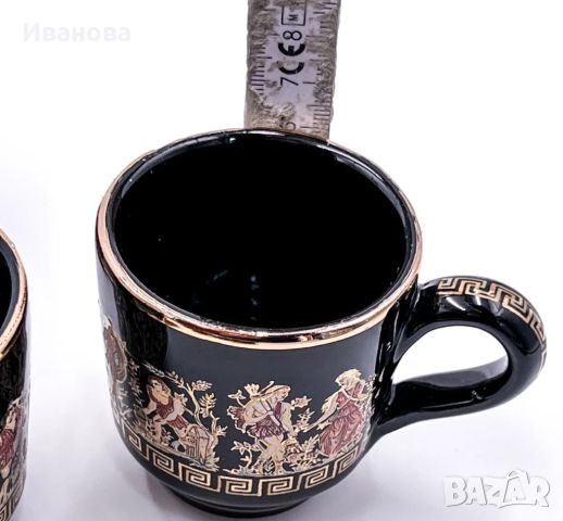 Takis Hellas Porcelain Tea Service Handmade 24 Carat Gold Made in Greece, снимка 2 - Подаръци за жени - 45832318