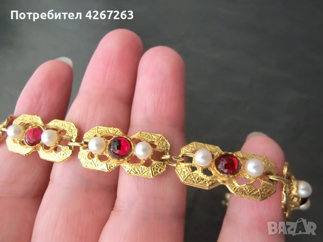 Старинна дамска гривна , снимка 2 - Гривни - 50986412