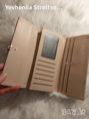 новый дамский кошелёк розово гоцвета, снимка 4 - Портфейли, портмонета - 52849673