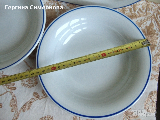 Стар порцелан, снимка 3 - Чинии - 52425043