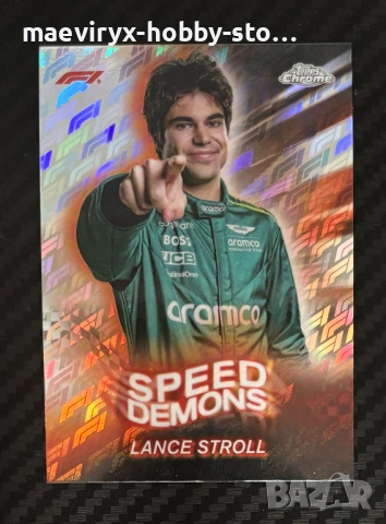Topps Chrome Fromula 1 (2024) - #SD-12 Lance Stroll