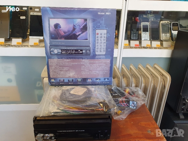 НОВО! Мултимедия плеър 1 Din + камера за задно виждане GPS 9601G Универсален Bluetooth FM MP3 MP4 МР, снимка 9 - Аксесоари и консумативи - 52006495