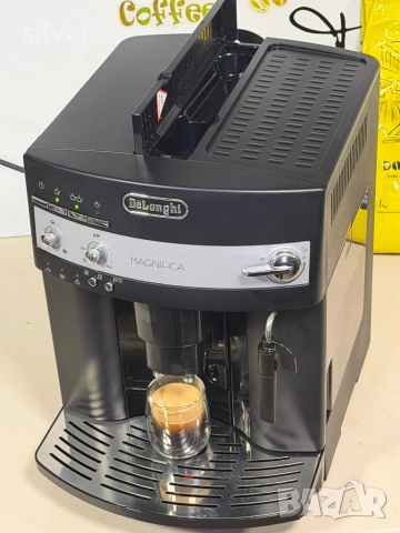Кафемашина кафе автомат delonghi magnifica с гаранция, снимка 8 - Кафемашини - 52754678