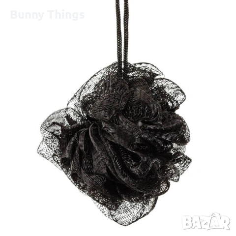 Гъба за баня мрежа черна - нова, снимка 2 - Други - 53411950