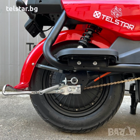 Електрически карго скутер TANK TELSTAR 2000W 72V 23Ah с двойна седалка и възможност за педали 2025 E, снимка 15 - Мотоциклети и мототехника - 52426456