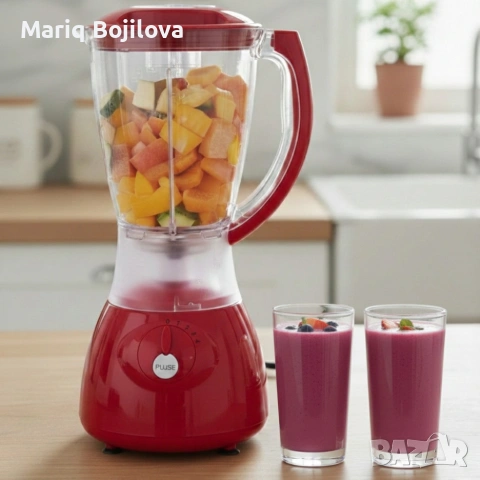 Електрически блендер Homelux HY-Y44 с мелничка – мощен и практичен, снимка 3 - Блендери - 53246904