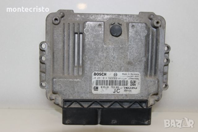 Моторен компютър ECU Opel Astra H (2003-2010г.) 0 281 014 643 / 0281014643 / 98 074 154 / 98074154, снимка 1 - Части - 46213968