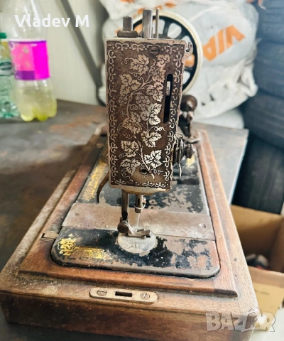 Антична шевна машина Singer модел 28K, снимка 3 - Антикварни и старинни предмети - 54161369