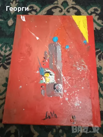 Картина масло и акрил, снимка 3 - Картини - 50092297