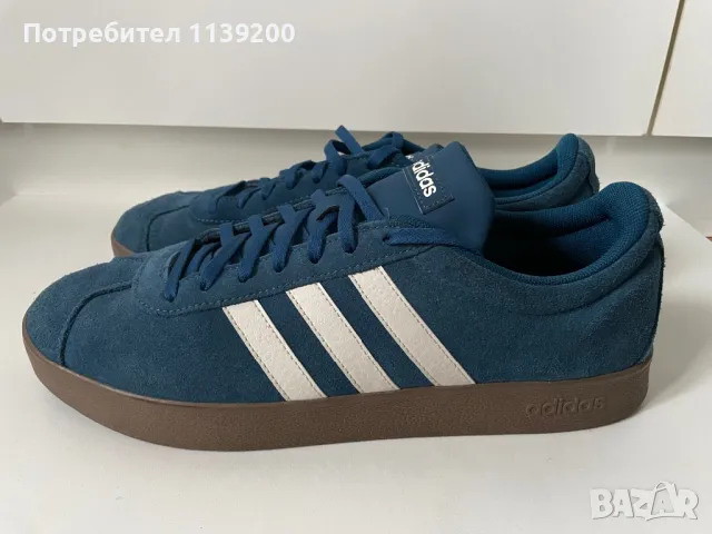 Adidas Navy Legend 44 2/3 сини мъжки кецове , снимка 14 - Кецове - 48997657