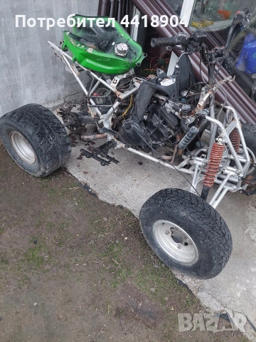 атв с двигател от кавазаки нинджа 250 няма ток не пали , снимка 2 - Мотоциклети и мототехника - 53576706